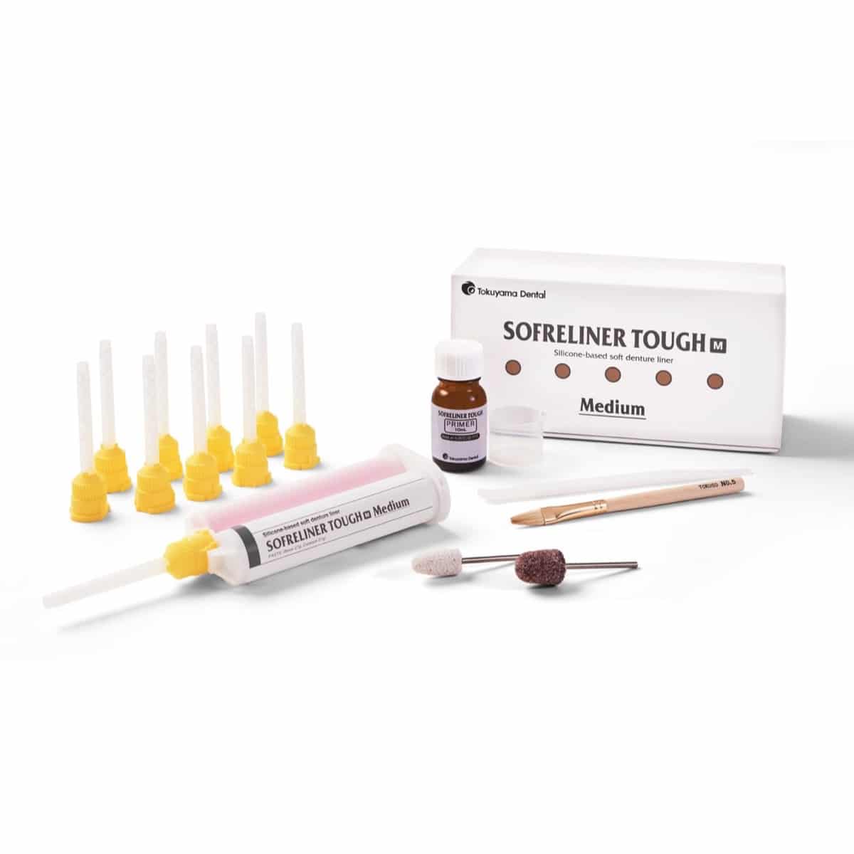 SOFRELINER TOUGH® Chairside Soft Denture Reline Material