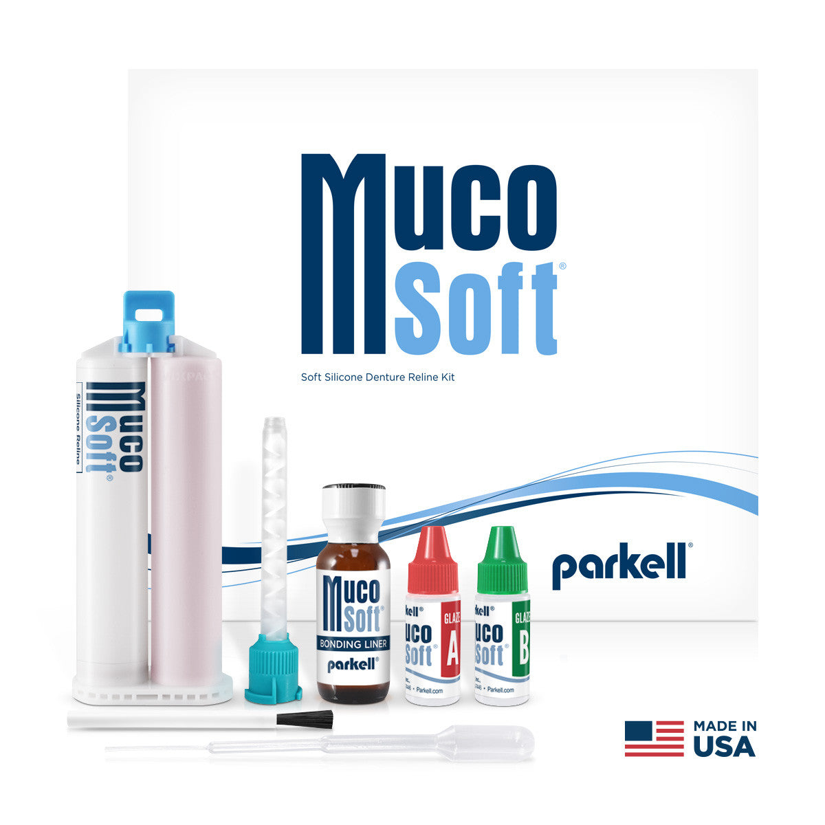 Mucosoft Denture Reline Kit Soft