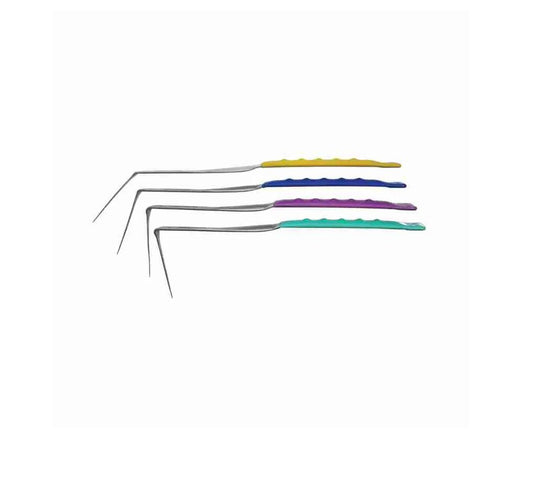 Set Of 4 File Ext. Probes;45,75,90 &110 Degree With Sterile Case