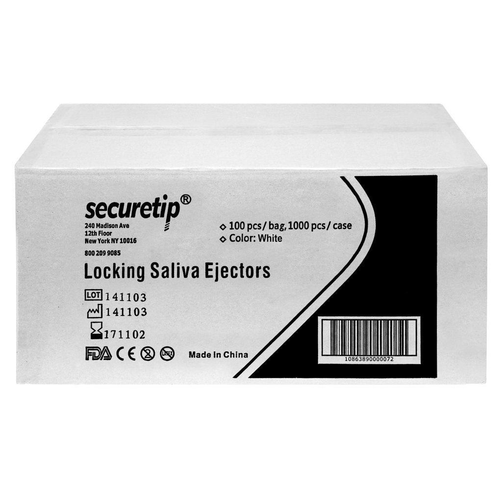 SecureTip - The Locking Saliva Ejector